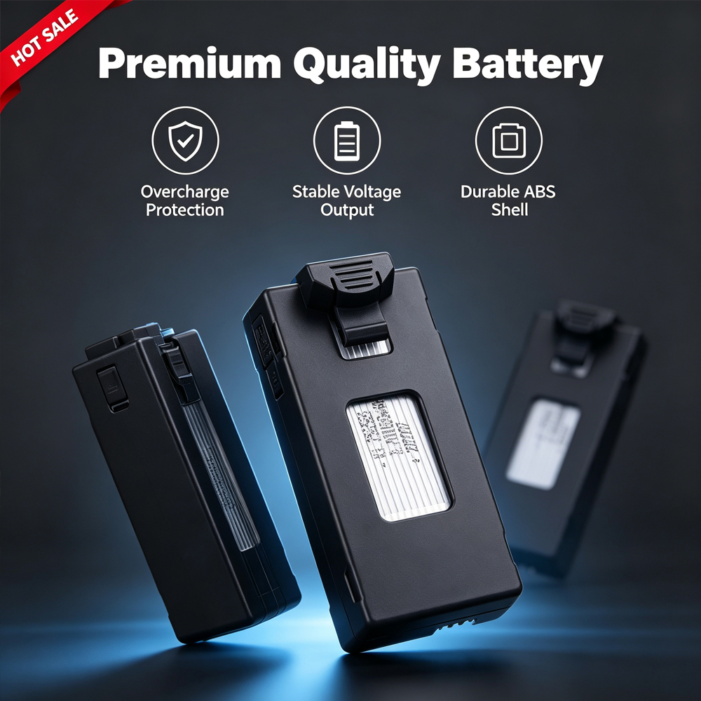 3.7V 1800Mah RC Drone Battery  - Eachine Drone E58 ulasan dan harga